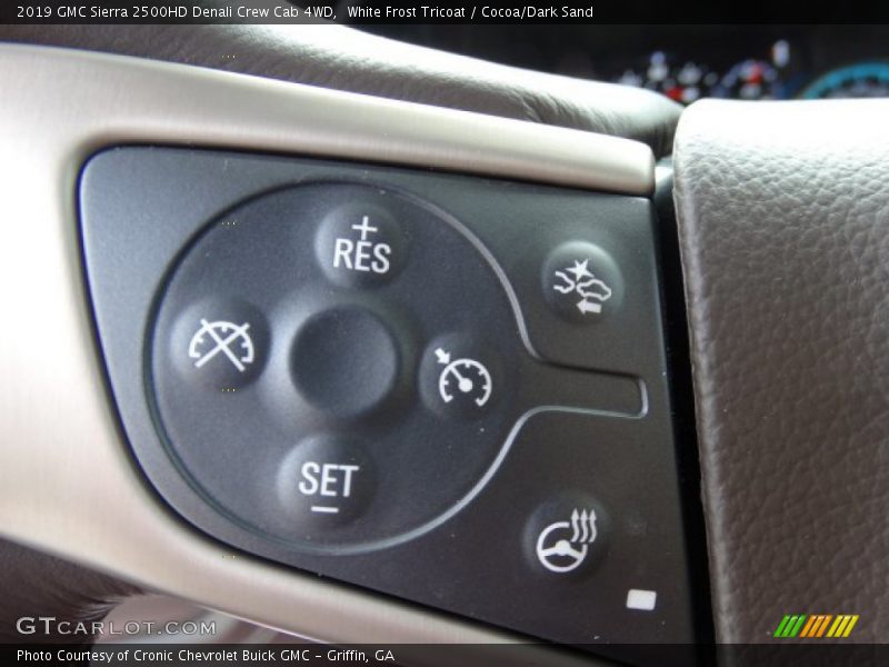  2019 Sierra 2500HD Denali Crew Cab 4WD Steering Wheel