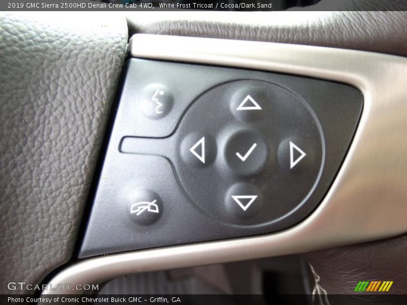  2019 Sierra 2500HD Denali Crew Cab 4WD Steering Wheel