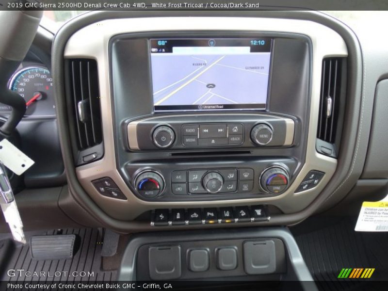 Navigation of 2019 Sierra 2500HD Denali Crew Cab 4WD