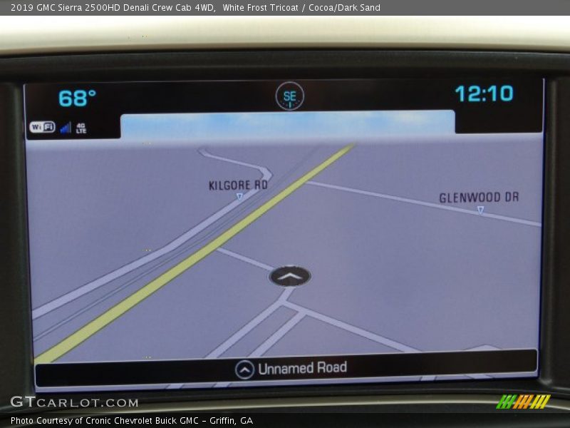 Navigation of 2019 Sierra 2500HD Denali Crew Cab 4WD