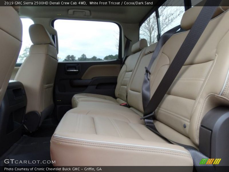 Rear Seat of 2019 Sierra 2500HD Denali Crew Cab 4WD
