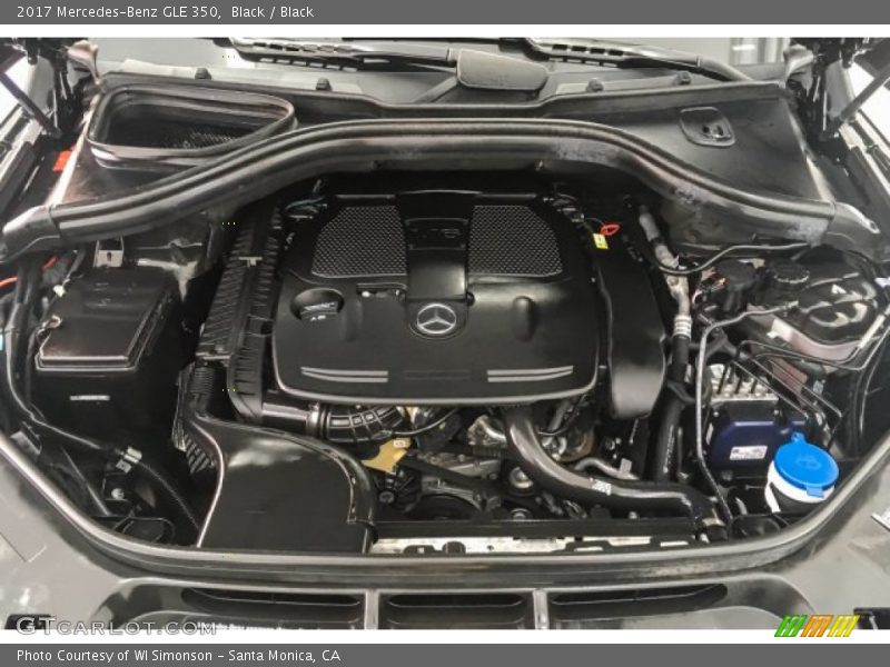 Black / Black 2017 Mercedes-Benz GLE 350