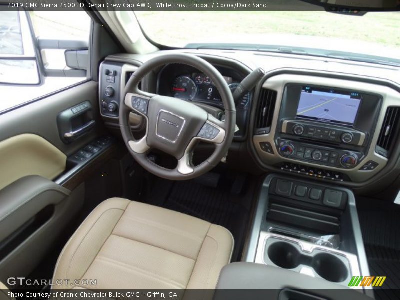 Dashboard of 2019 Sierra 2500HD Denali Crew Cab 4WD