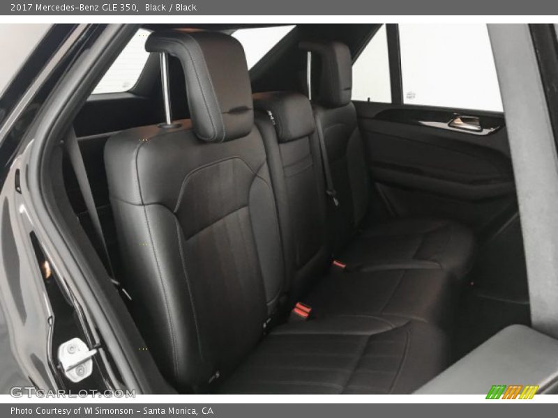 Black / Black 2017 Mercedes-Benz GLE 350