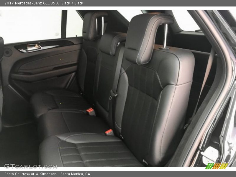 Black / Black 2017 Mercedes-Benz GLE 350