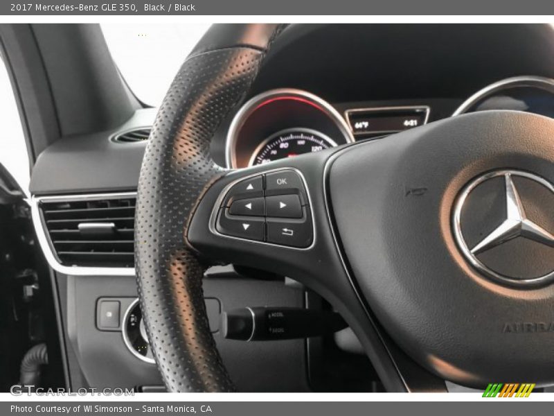 Black / Black 2017 Mercedes-Benz GLE 350
