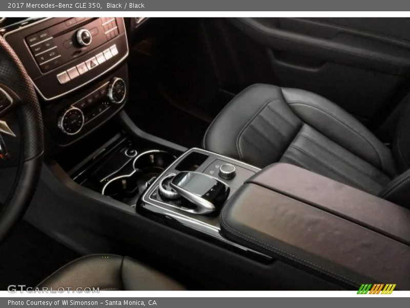 Black / Black 2017 Mercedes-Benz GLE 350