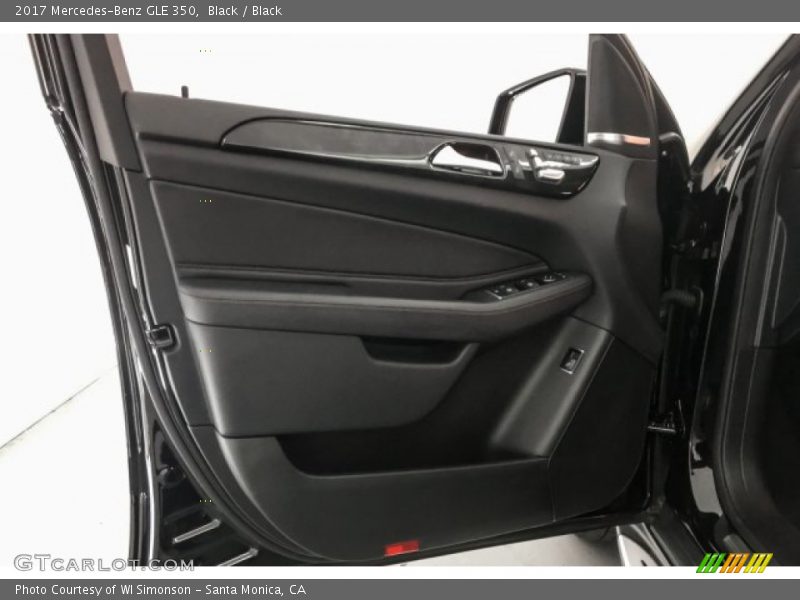 Black / Black 2017 Mercedes-Benz GLE 350