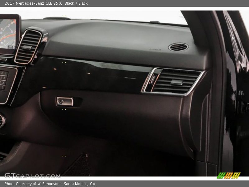 Black / Black 2017 Mercedes-Benz GLE 350