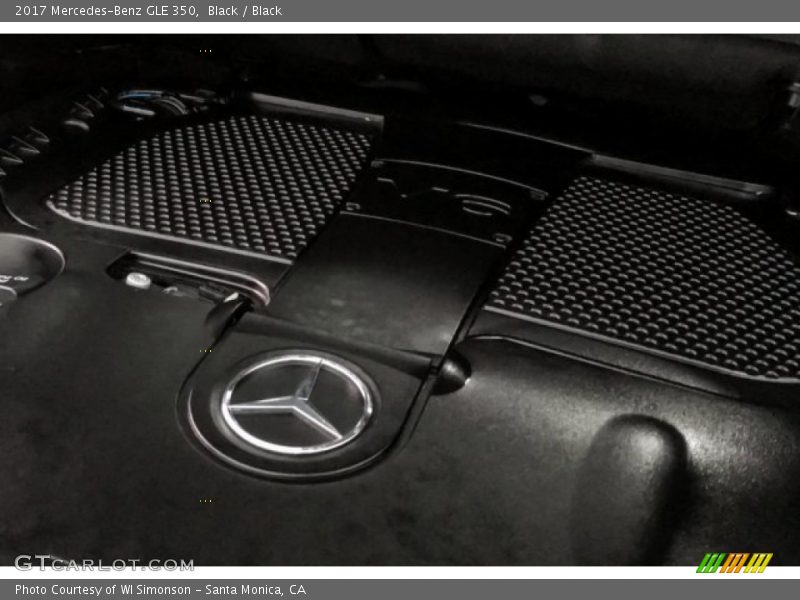 Black / Black 2017 Mercedes-Benz GLE 350