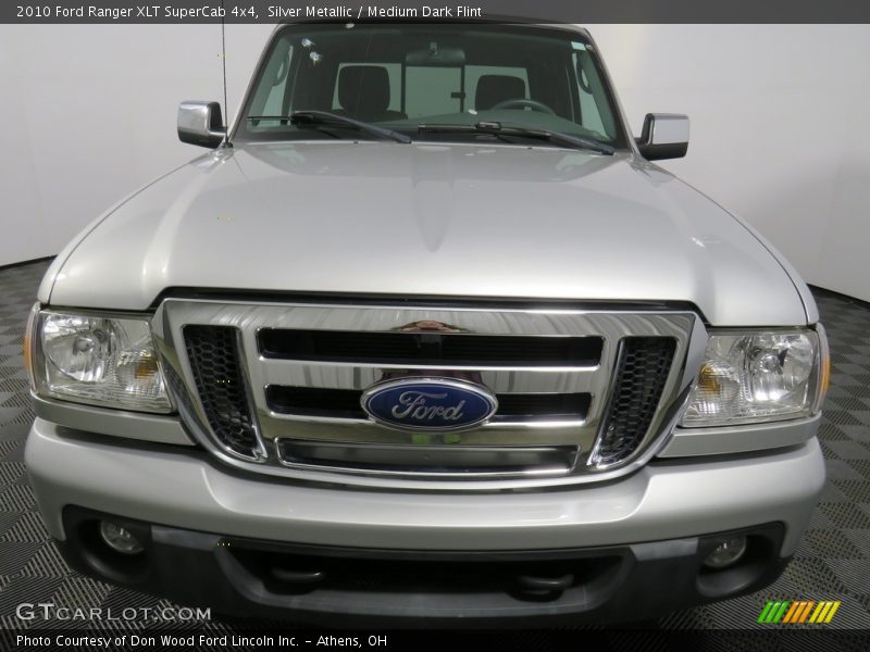 Silver Metallic / Medium Dark Flint 2010 Ford Ranger XLT SuperCab 4x4