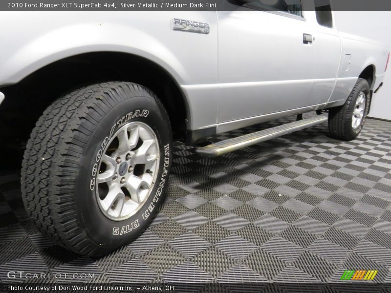 Silver Metallic / Medium Dark Flint 2010 Ford Ranger XLT SuperCab 4x4