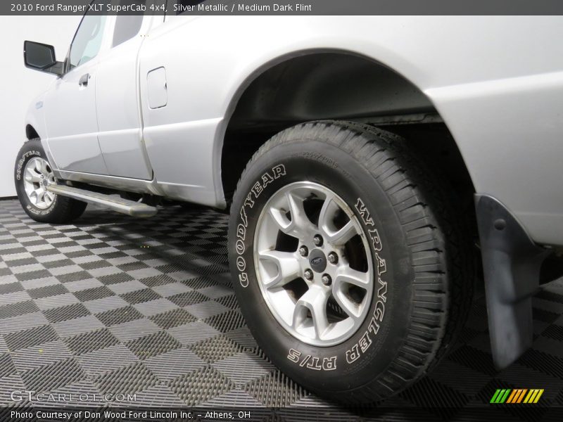 Silver Metallic / Medium Dark Flint 2010 Ford Ranger XLT SuperCab 4x4