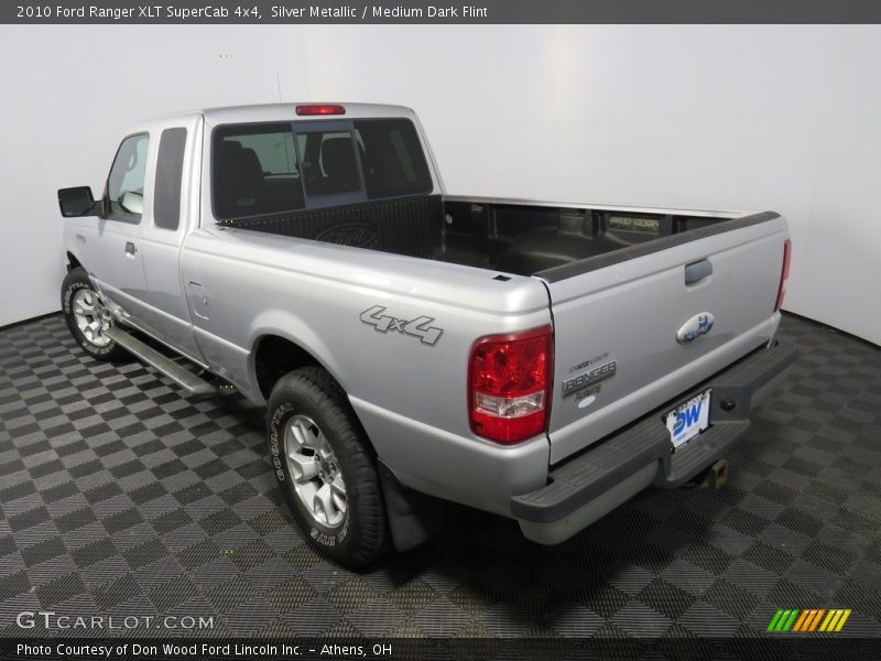 Silver Metallic / Medium Dark Flint 2010 Ford Ranger XLT SuperCab 4x4