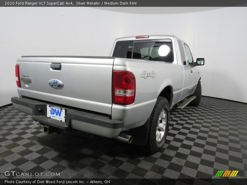 Silver Metallic / Medium Dark Flint 2010 Ford Ranger XLT SuperCab 4x4