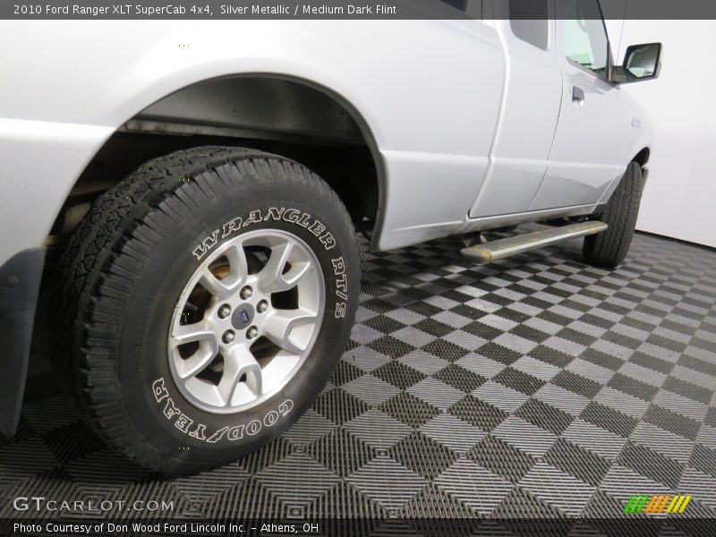 Silver Metallic / Medium Dark Flint 2010 Ford Ranger XLT SuperCab 4x4