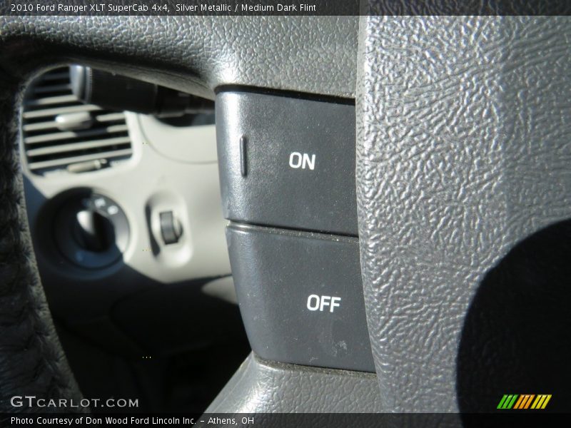 Silver Metallic / Medium Dark Flint 2010 Ford Ranger XLT SuperCab 4x4