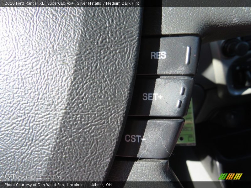 Silver Metallic / Medium Dark Flint 2010 Ford Ranger XLT SuperCab 4x4