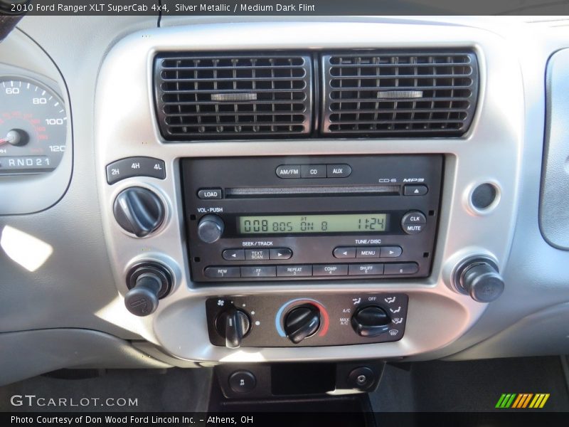 Silver Metallic / Medium Dark Flint 2010 Ford Ranger XLT SuperCab 4x4