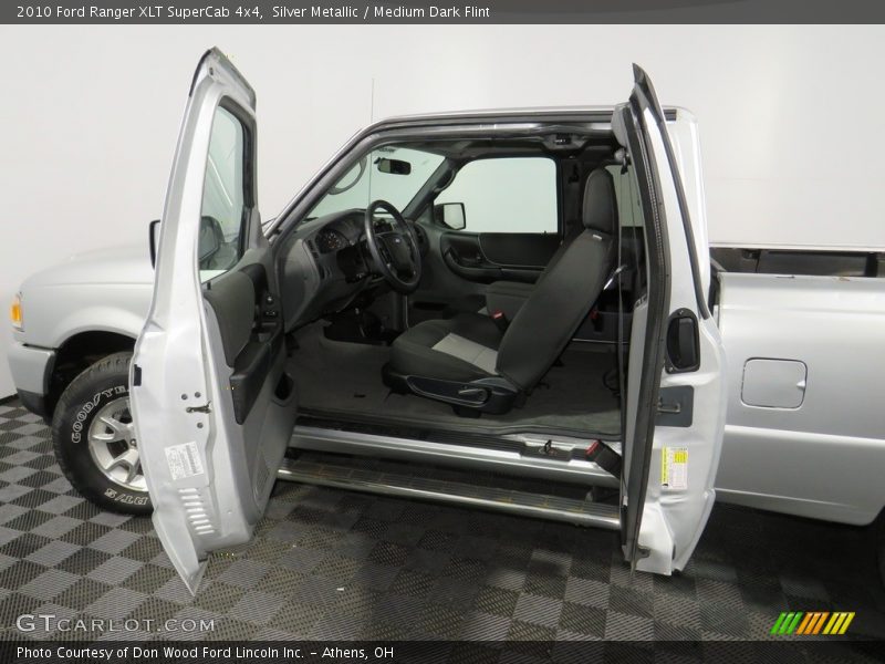 Silver Metallic / Medium Dark Flint 2010 Ford Ranger XLT SuperCab 4x4