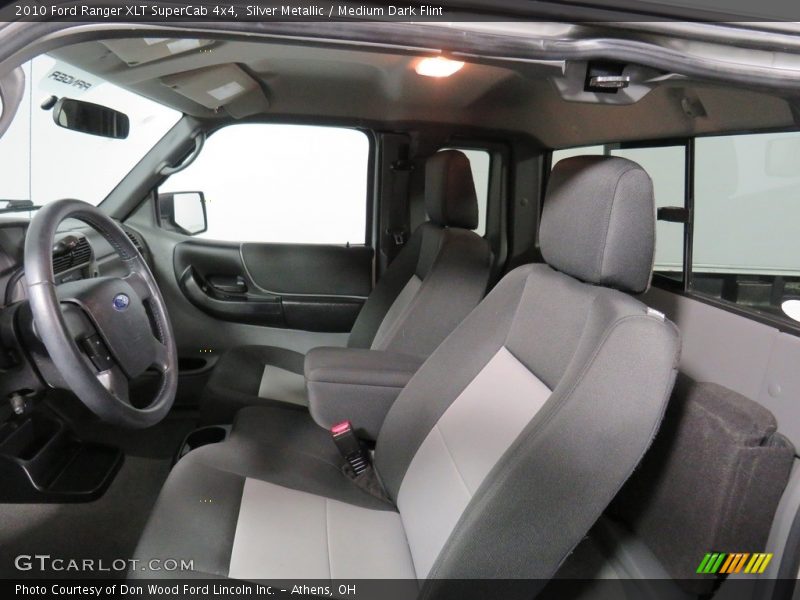 Silver Metallic / Medium Dark Flint 2010 Ford Ranger XLT SuperCab 4x4