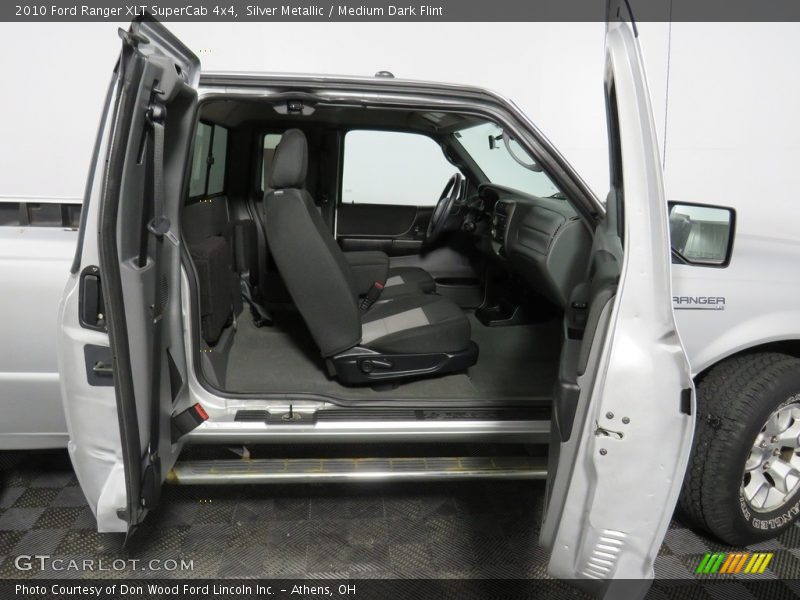 Silver Metallic / Medium Dark Flint 2010 Ford Ranger XLT SuperCab 4x4
