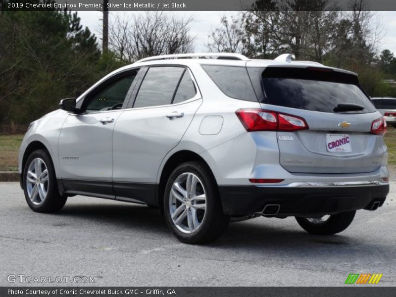 Silver Ice Metallic / Jet Black 2019 Chevrolet Equinox Premier