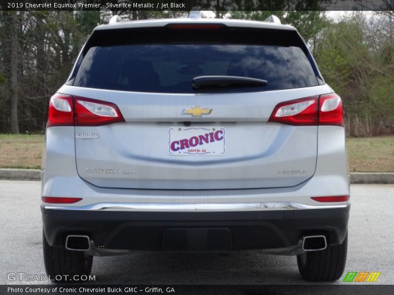 Silver Ice Metallic / Jet Black 2019 Chevrolet Equinox Premier