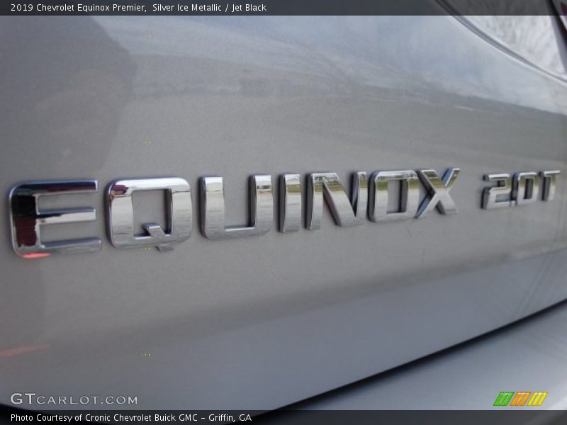 Silver Ice Metallic / Jet Black 2019 Chevrolet Equinox Premier
