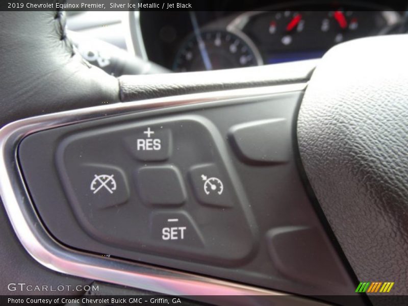 Silver Ice Metallic / Jet Black 2019 Chevrolet Equinox Premier