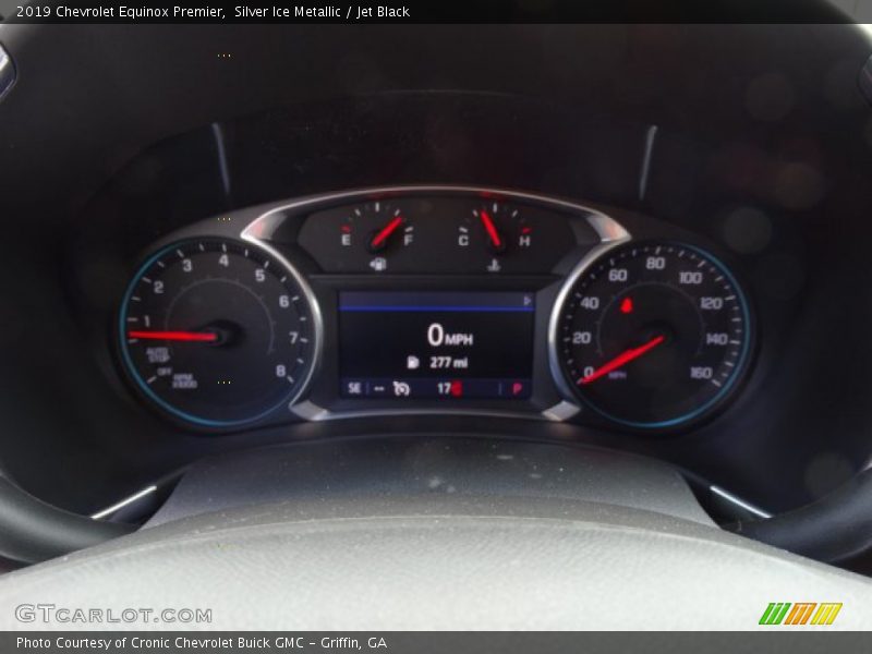 Silver Ice Metallic / Jet Black 2019 Chevrolet Equinox Premier
