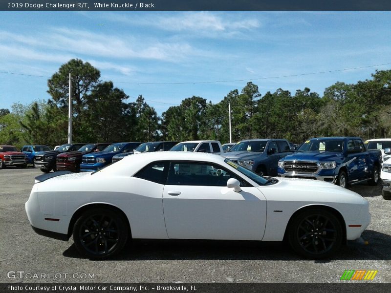 White Knuckle / Black 2019 Dodge Challenger R/T