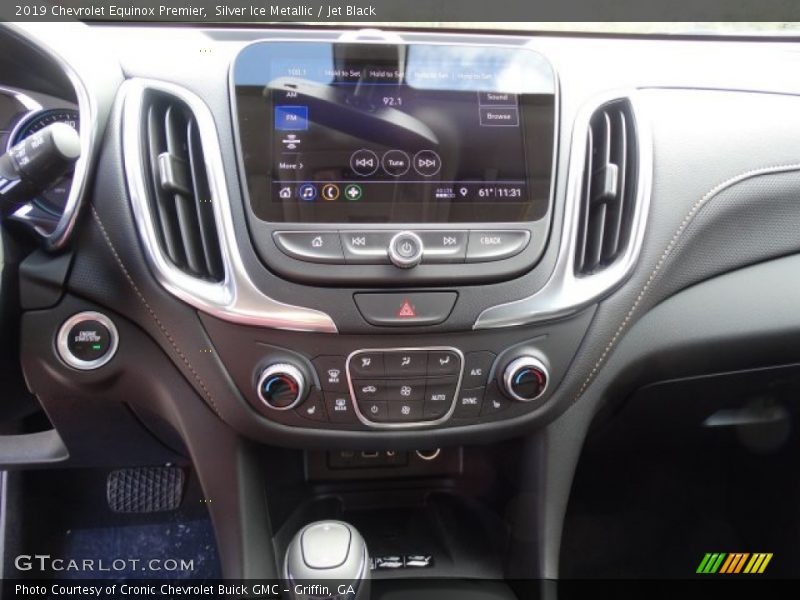 Silver Ice Metallic / Jet Black 2019 Chevrolet Equinox Premier