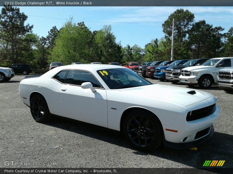 White Knuckle / Black 2019 Dodge Challenger R/T