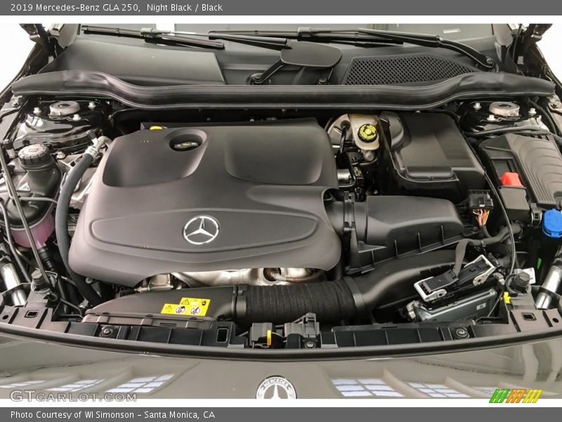 Night Black / Black 2019 Mercedes-Benz GLA 250