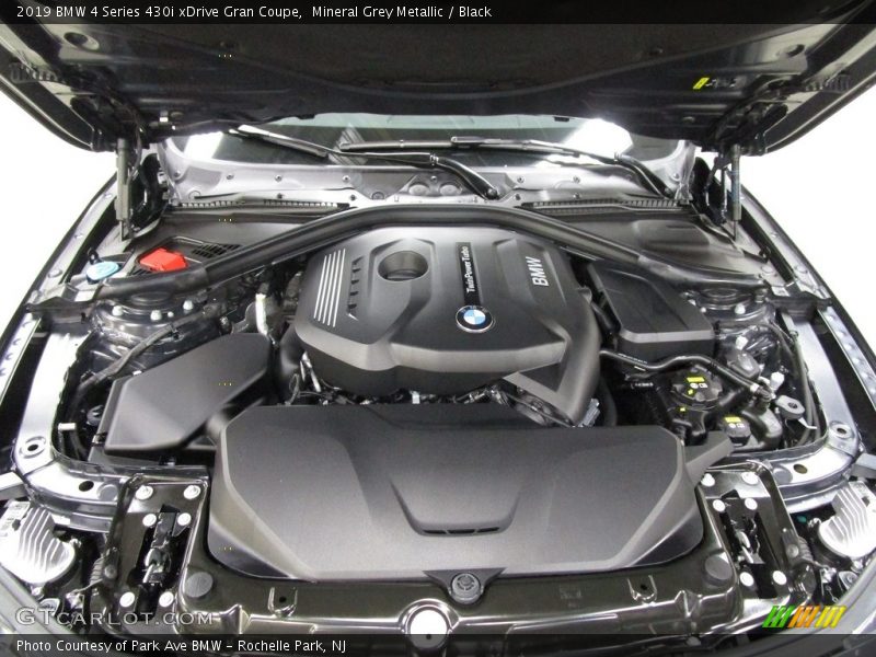 Mineral Grey Metallic / Black 2019 BMW 4 Series 430i xDrive Gran Coupe