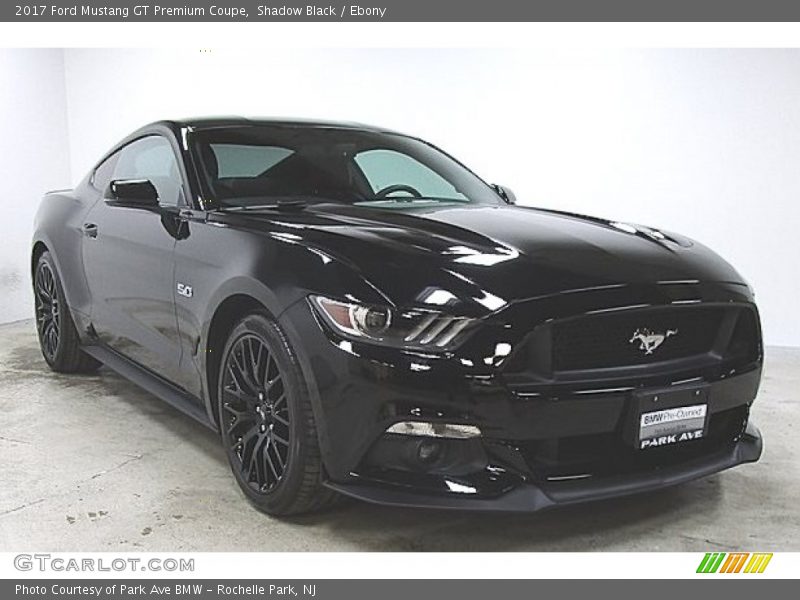 Shadow Black / Ebony 2017 Ford Mustang GT Premium Coupe