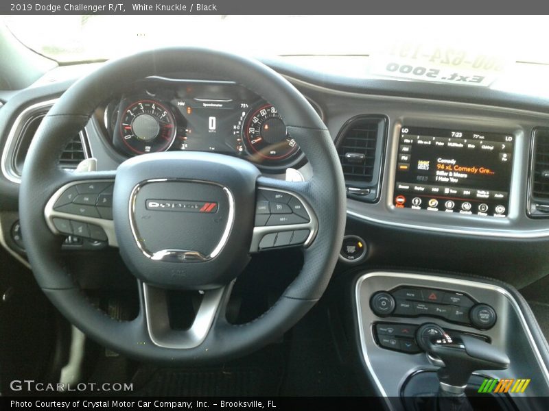 White Knuckle / Black 2019 Dodge Challenger R/T