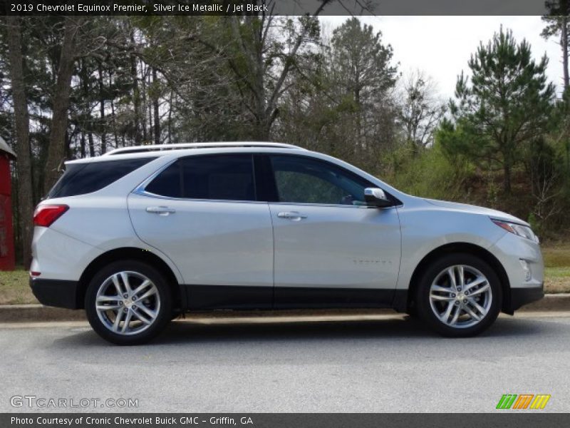 Silver Ice Metallic / Jet Black 2019 Chevrolet Equinox Premier