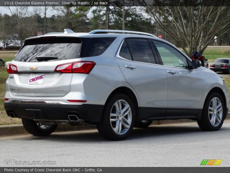 Silver Ice Metallic / Jet Black 2019 Chevrolet Equinox Premier