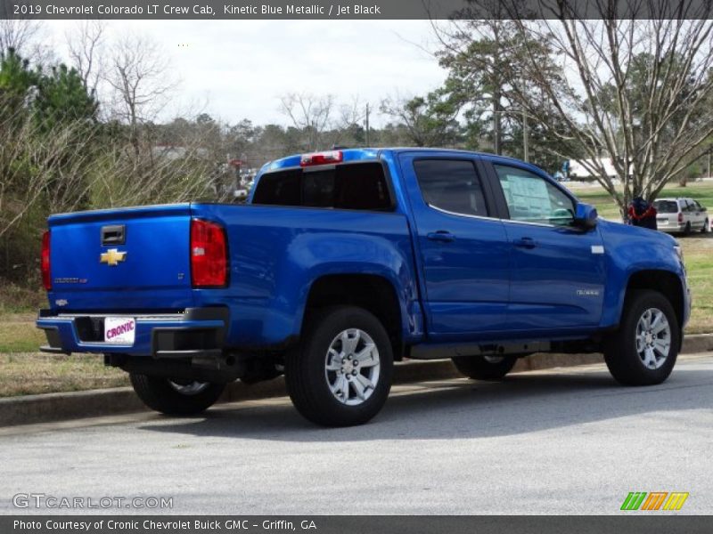 Kinetic Blue Metallic / Jet Black 2019 Chevrolet Colorado LT Crew Cab