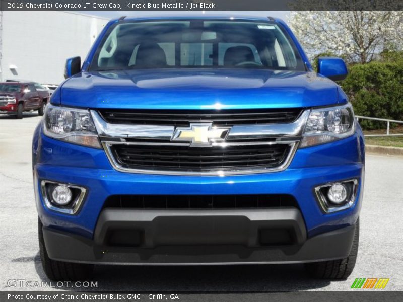 Kinetic Blue Metallic / Jet Black 2019 Chevrolet Colorado LT Crew Cab