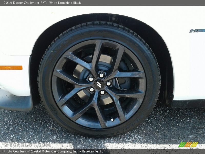 White Knuckle / Black 2019 Dodge Challenger R/T