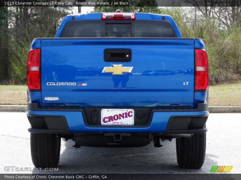 Kinetic Blue Metallic / Jet Black 2019 Chevrolet Colorado LT Crew Cab