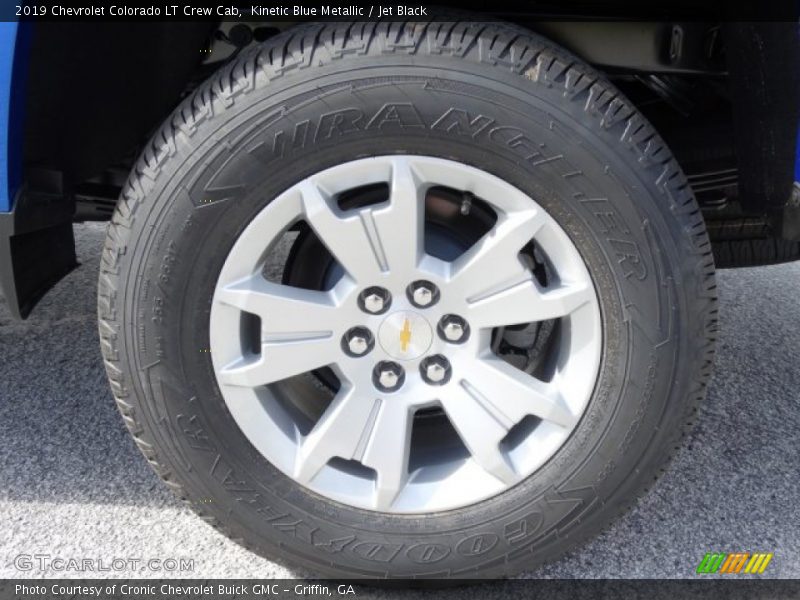 Kinetic Blue Metallic / Jet Black 2019 Chevrolet Colorado LT Crew Cab