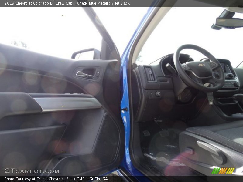 Kinetic Blue Metallic / Jet Black 2019 Chevrolet Colorado LT Crew Cab