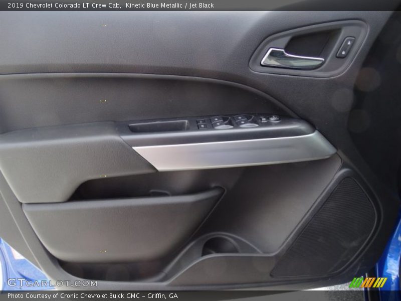 Kinetic Blue Metallic / Jet Black 2019 Chevrolet Colorado LT Crew Cab