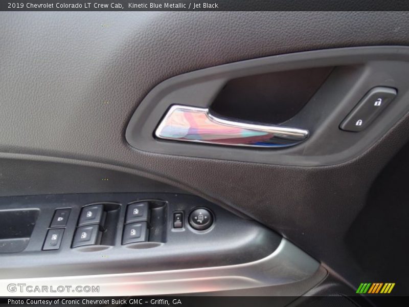 Kinetic Blue Metallic / Jet Black 2019 Chevrolet Colorado LT Crew Cab