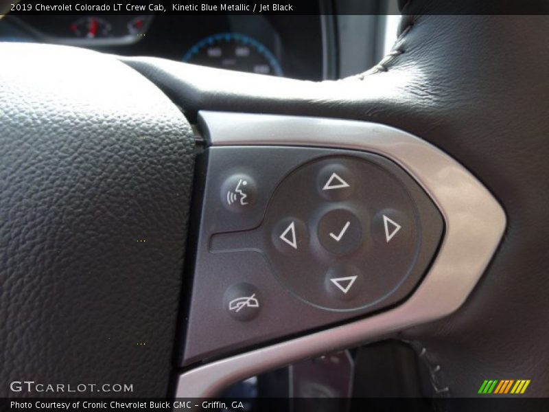 Kinetic Blue Metallic / Jet Black 2019 Chevrolet Colorado LT Crew Cab