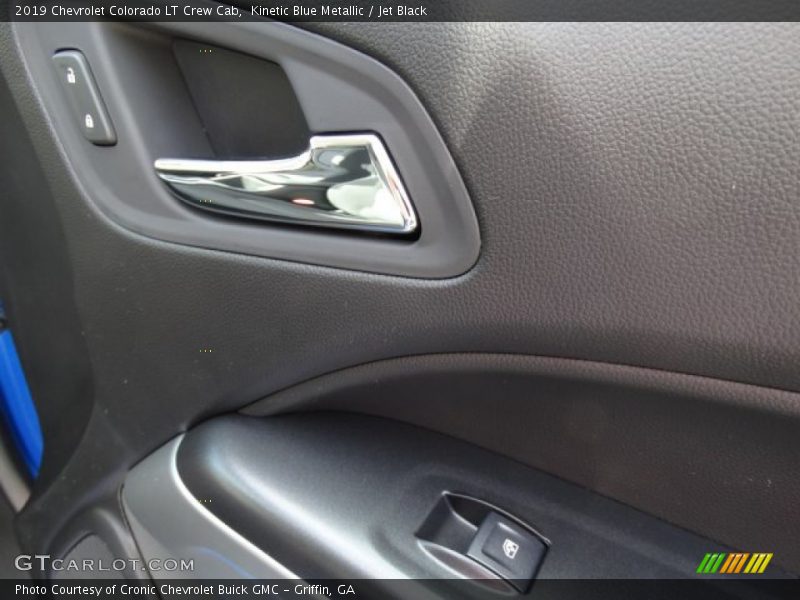 Kinetic Blue Metallic / Jet Black 2019 Chevrolet Colorado LT Crew Cab